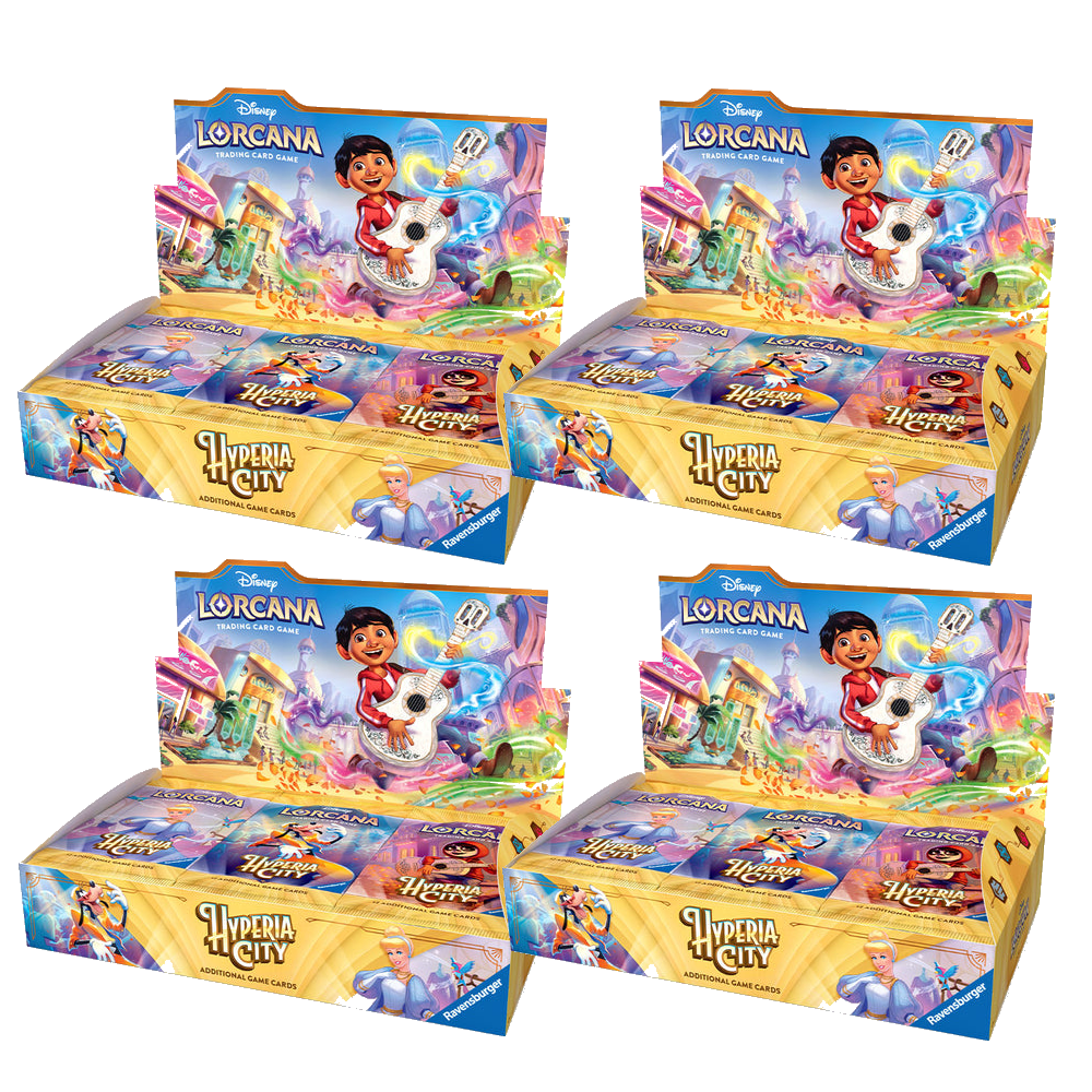 Disney Lorcana TCG - Hyperia City - Booster Display Sealed Case - EN - Early-Bird-Angebot!