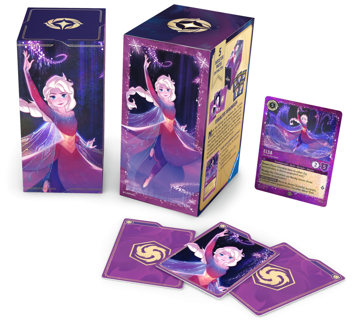 Disney Lorcana TCG - Mythen - Elsa Geschenkbox - DE