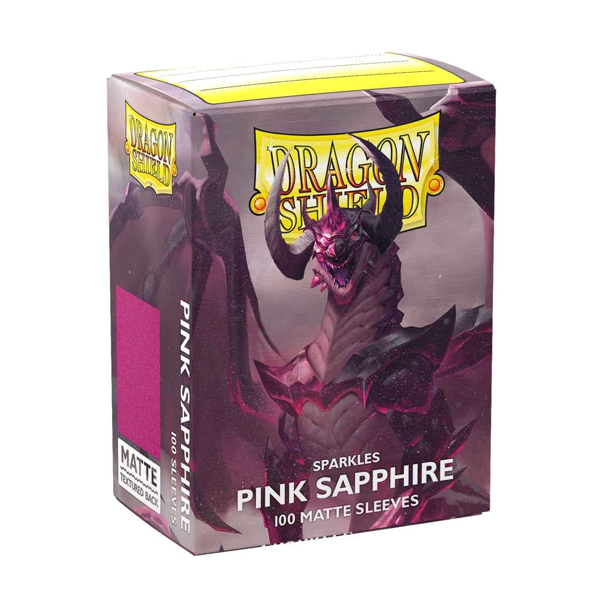 Dragon Shield - Pink Sapphire - Matte Sleeves - Standard Size (100)