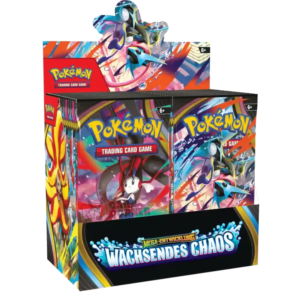 Pokémon TCG - Mega Entwicklung: Wachsendes Chaos - Booster Display (36 Booster) - deutsch
