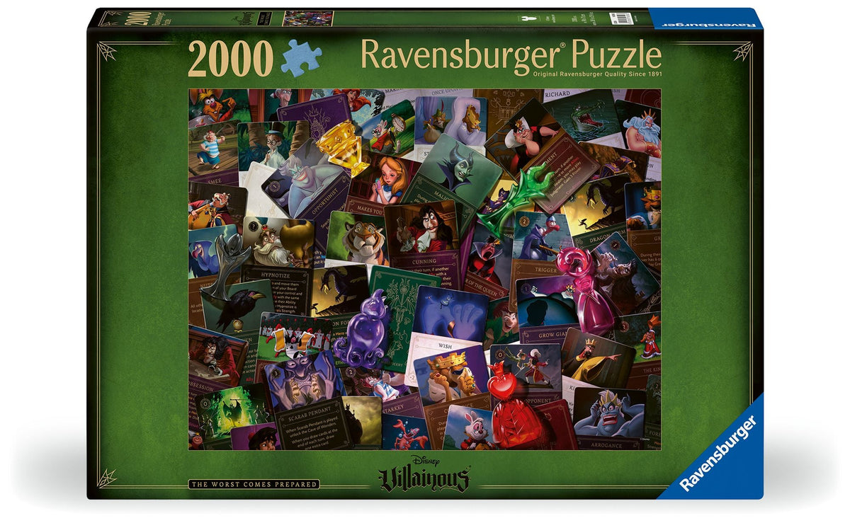 Ravensburger - Disney Villainous - Puzzle - 2000 Teile