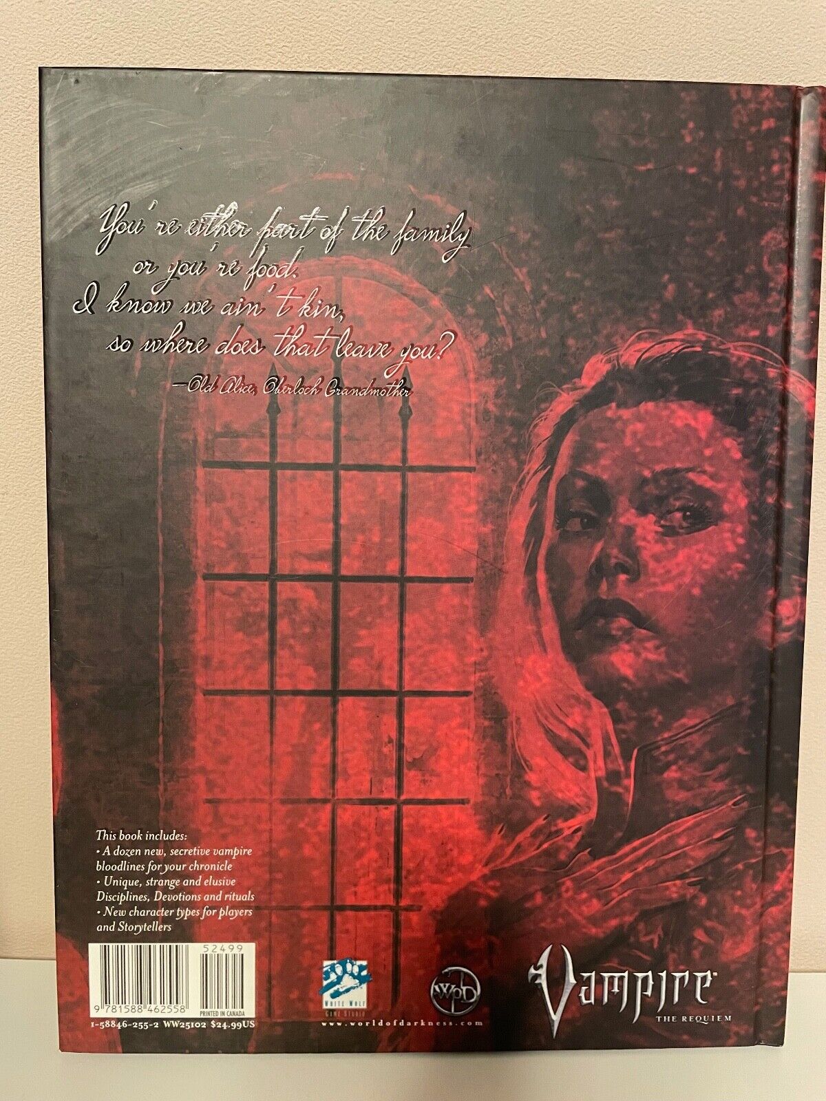 Vampire the Requiem - Bloodlines: The Hidden - Sourcebook - HC - Englisch