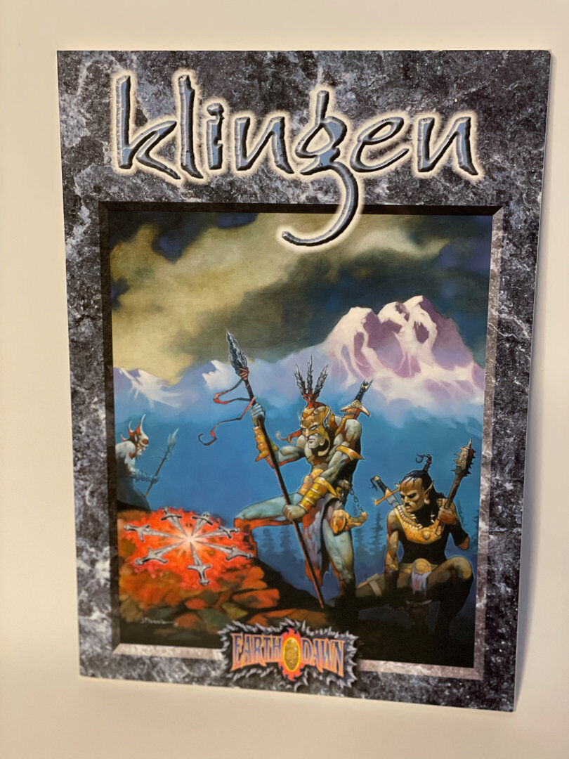 Earthdawn - Klingen Abenteuer für Earthdawn Rollenspiel Rarität!