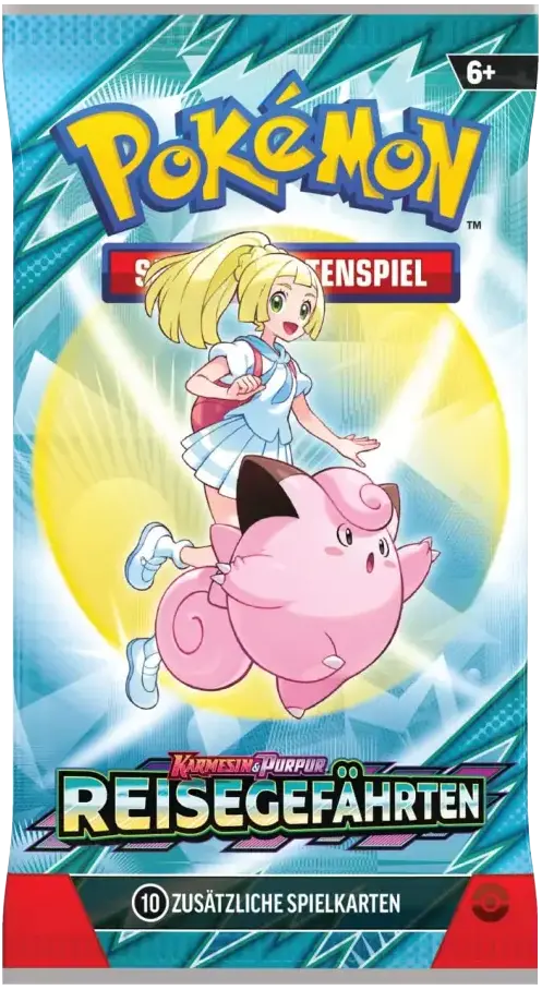 Pokémon Karmesin & Purpur 9 - Reisegefährten - Booster (1 Booster) - deutsch