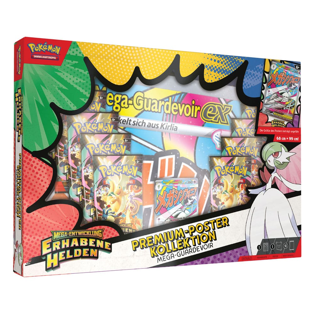 Pokémon TCG - Erhabene Helden – Premium-Poster-Kollektion – DE