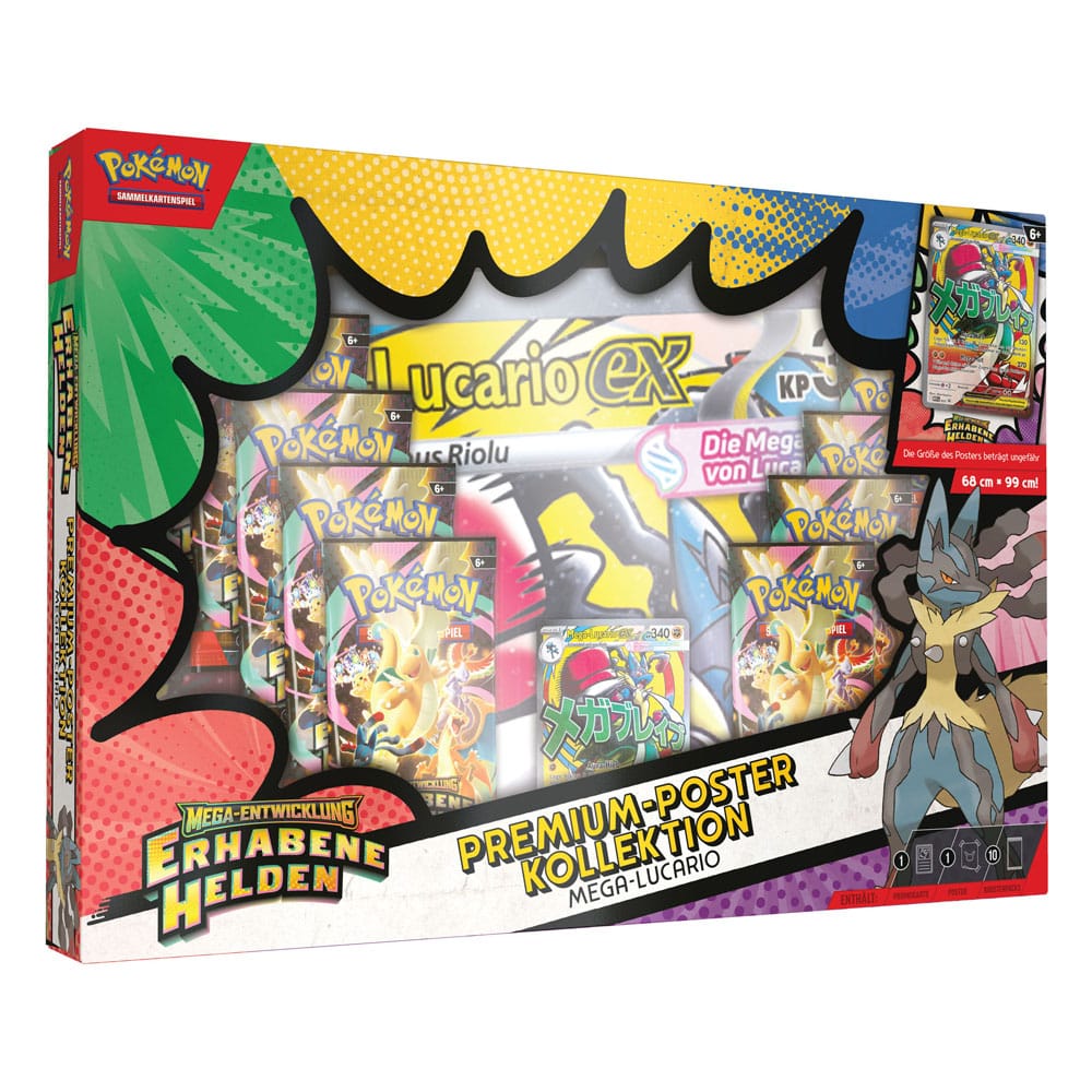 Pokémon TCG - Erhabene Helden – Premium-Poster-Kollektion – DE