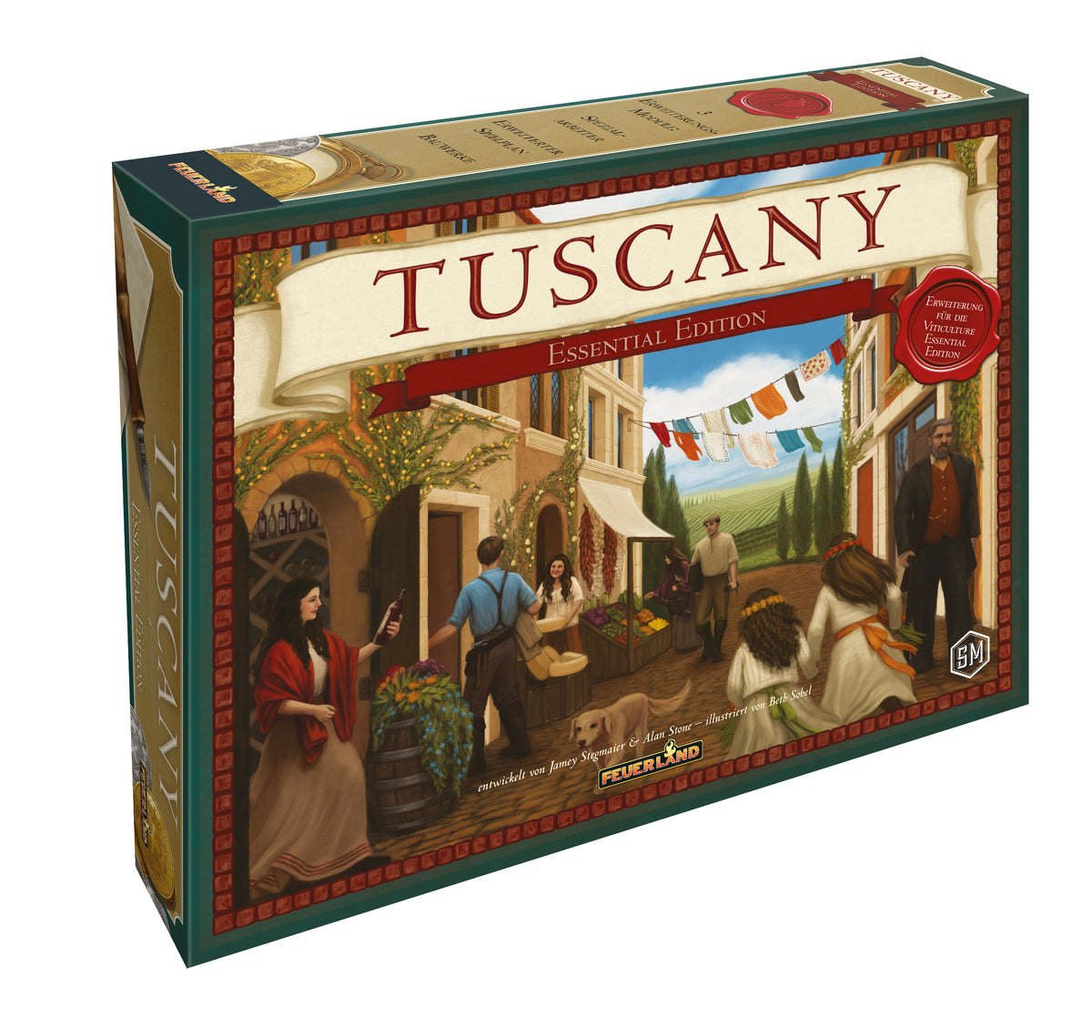 Feuerland - Viticulture: Tuscany Essential Edition (deutsch)