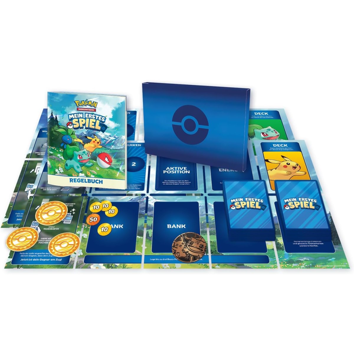 Pokémon Mein erstes Spiel - 2 Decks mit Pikachu & Bisasam