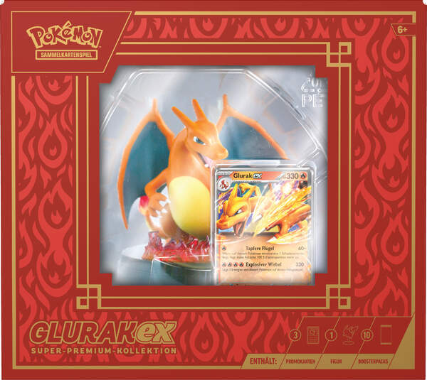 Pokémon – Glurak EX Super Premium-Kollektion - | Deutsch
