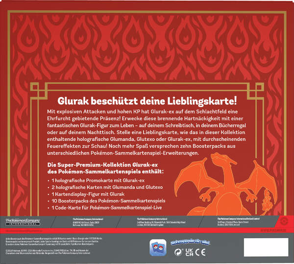 Pokémon – Glurak EX Super Premium-Kollektion - | Deutsch
