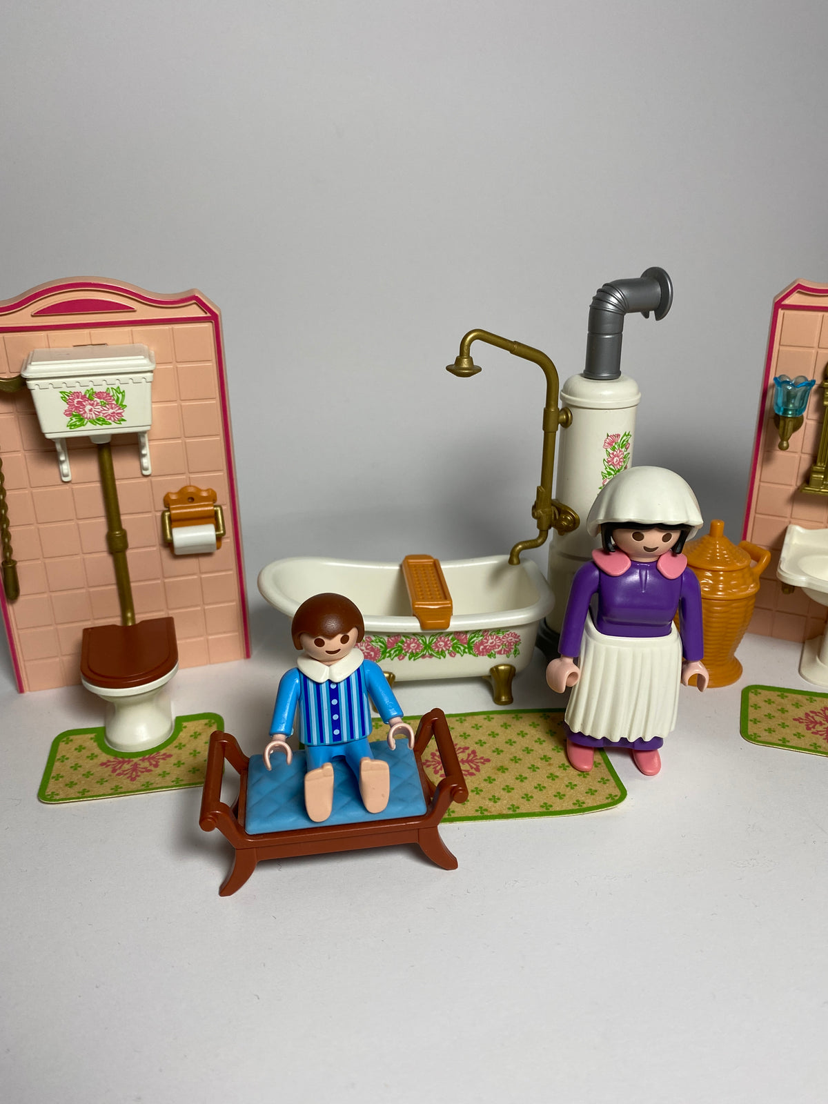 Playmobil Badezimmer - rosa Serie - Nostalgie - 5324