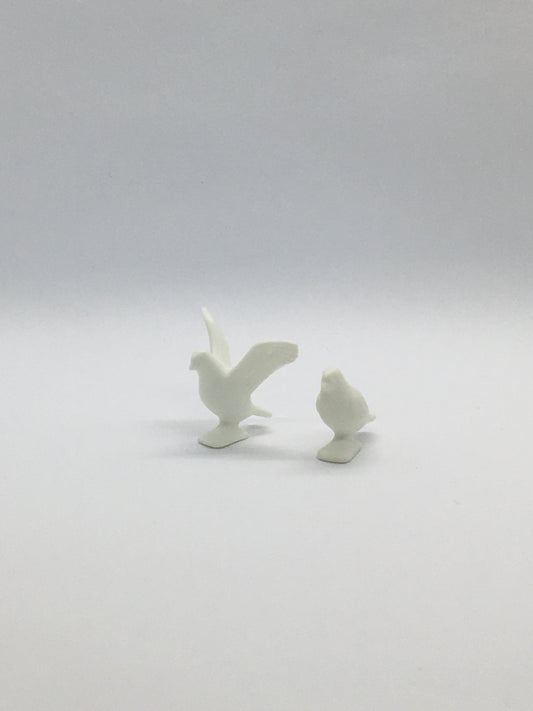 Playmobil 2x Tauben - weiß - C0723