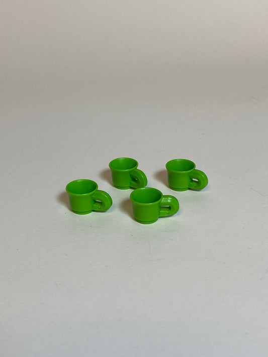 Playmobil 4x Tassen - grün - 8830