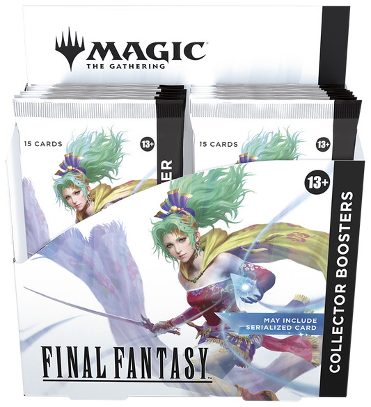 Magic the Gathering - Final Fantasy - Collector-Booster-Display (12 Collector-Booster) - englisch