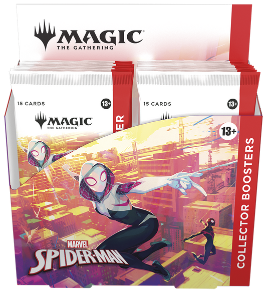 Magic the Gathering - Marvel's Spider-Man - Collector-Booster-Display (12 Collector-Booster) - englisch