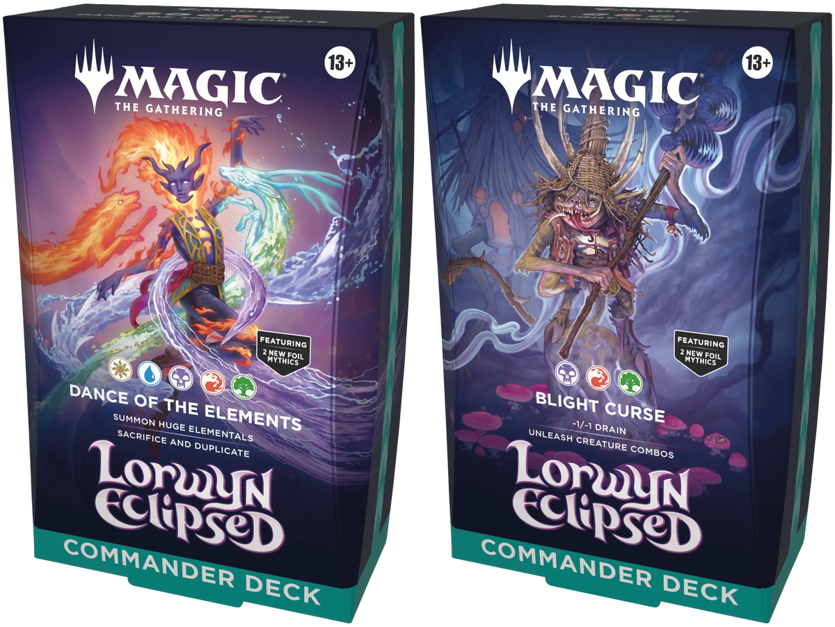 Magic the Gathering - Lorwyn Eclipsed - Commander-Deck-Set - englisch