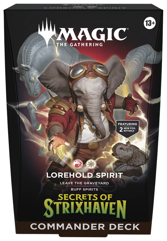 Magic the Gathering - Secrets of Strixhaven - Commander-Deck Lorehold Spirit - englisch