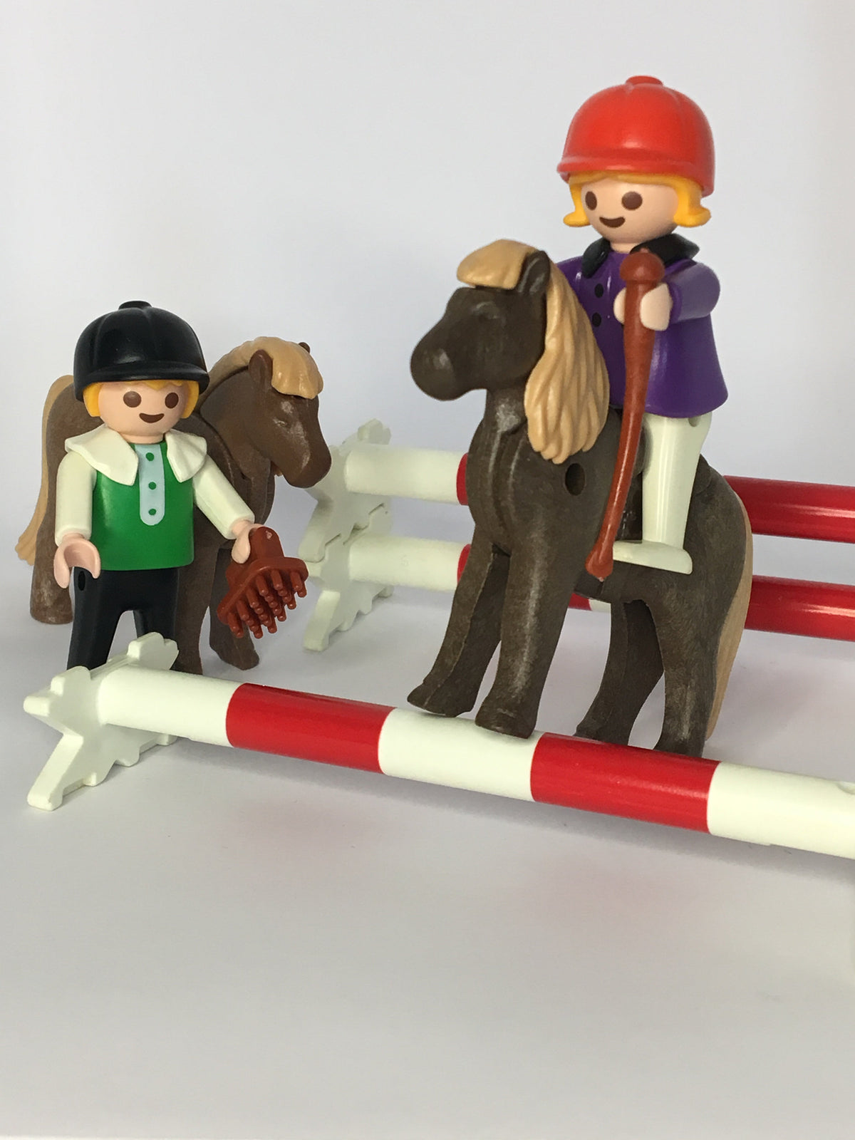 Playmobil 3714 - Ponyreiten mit Hürden - Nostalgie