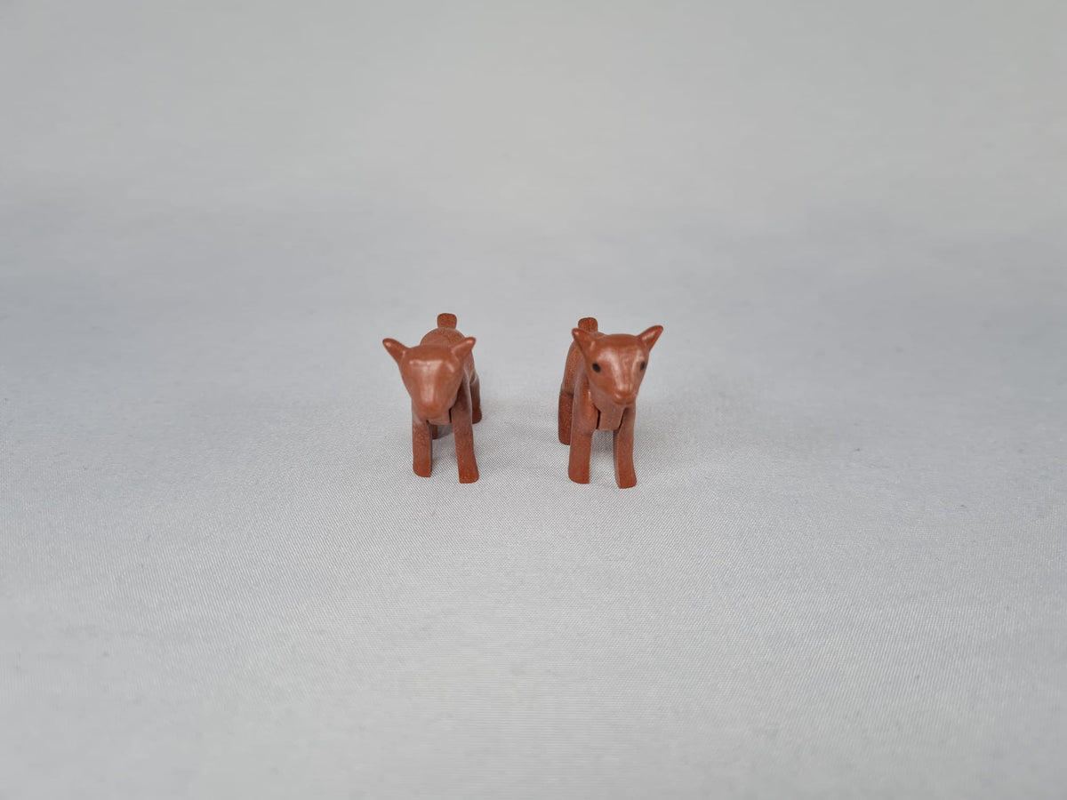 Playmobil 2x kleine Ziegen - Bauernhof  - Tier - Ersatzteil - Zubehör - 0444