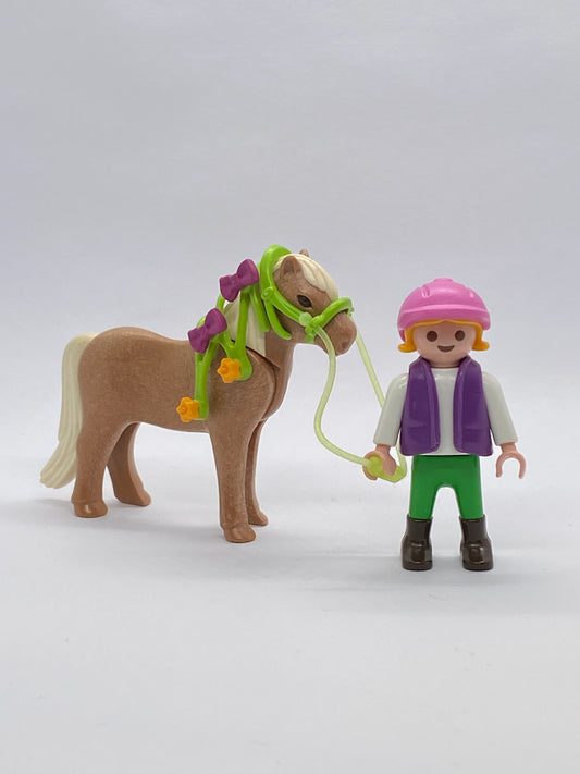Playmobil Mädchen mit Pony - 9705