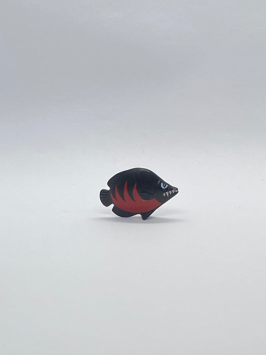 Playmobil Fisch - schwarz-rot - A3526