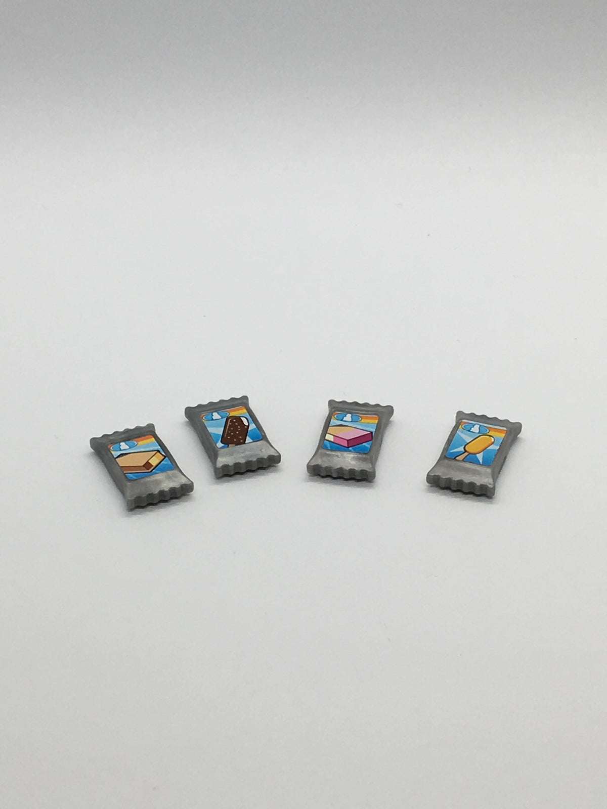 Playmobil 4x Eistüte - silber - A3477