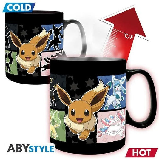 Pokémon - Mug Heat Change - Eevee - 460ml