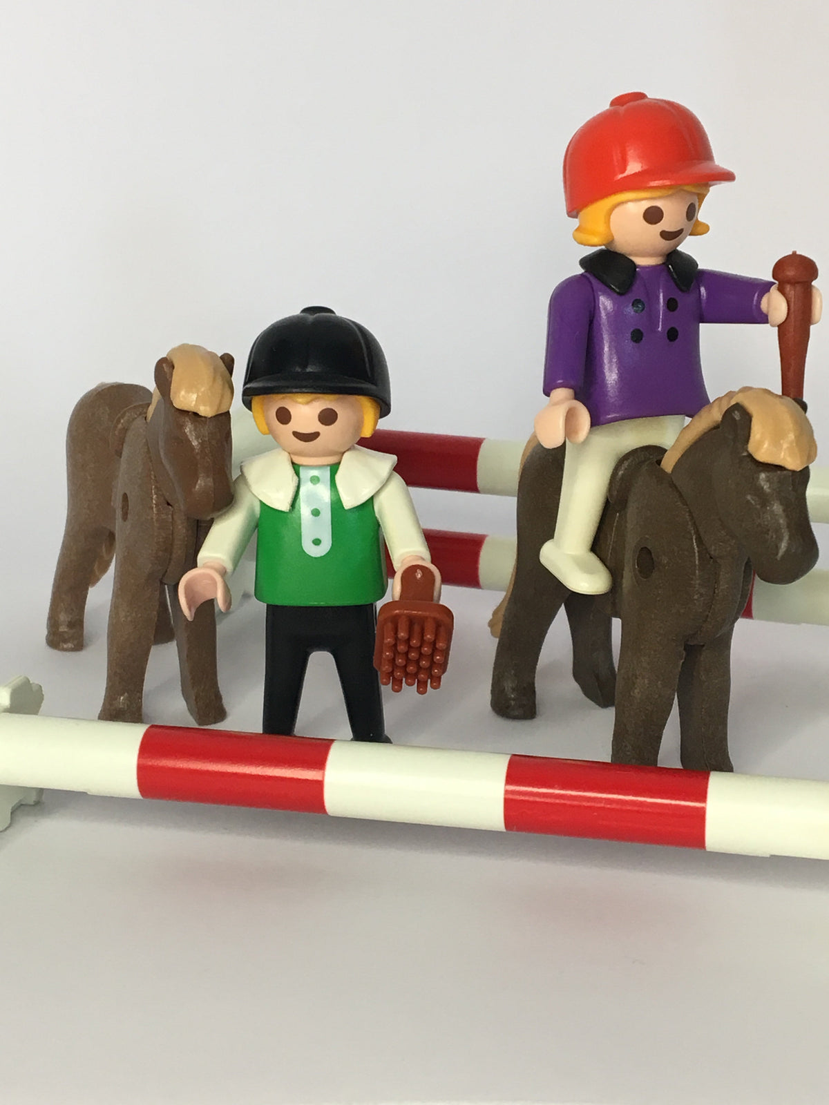Playmobil 3714 - Ponyreiten mit Hürden - Nostalgie