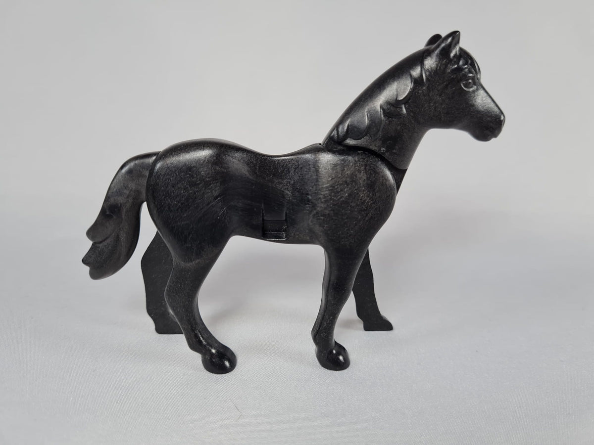 Playmobil Pferd schwarz - Ersatzteil - Bauernhof - Reiterhof - 0492