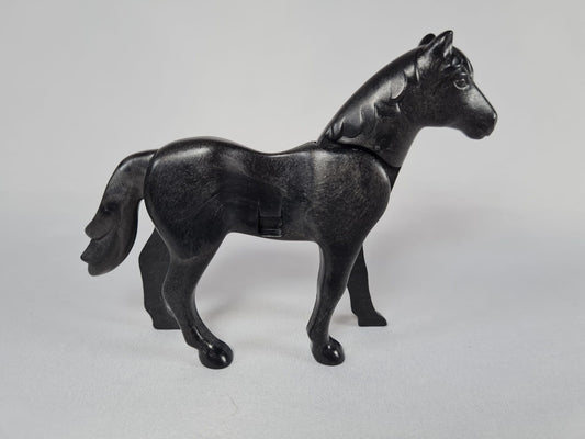 Playmobil Pferd schwarz - Ersatzteil - Bauernhof - Reiterhof - 0492