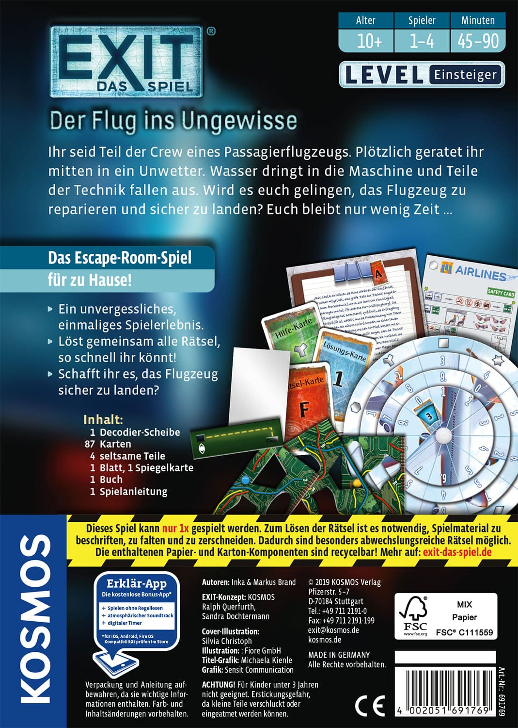 Kosmos - EXIT – Das Spiel: Der Flug ins Ungewisse