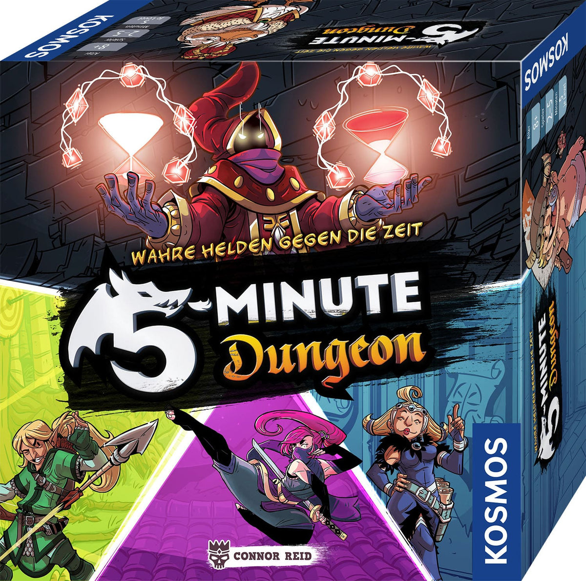 Kosmos - 5-Minute Dungeon – 5 Helden gegen die Zeit *Empfohlen Spiel des Jahres 2018*