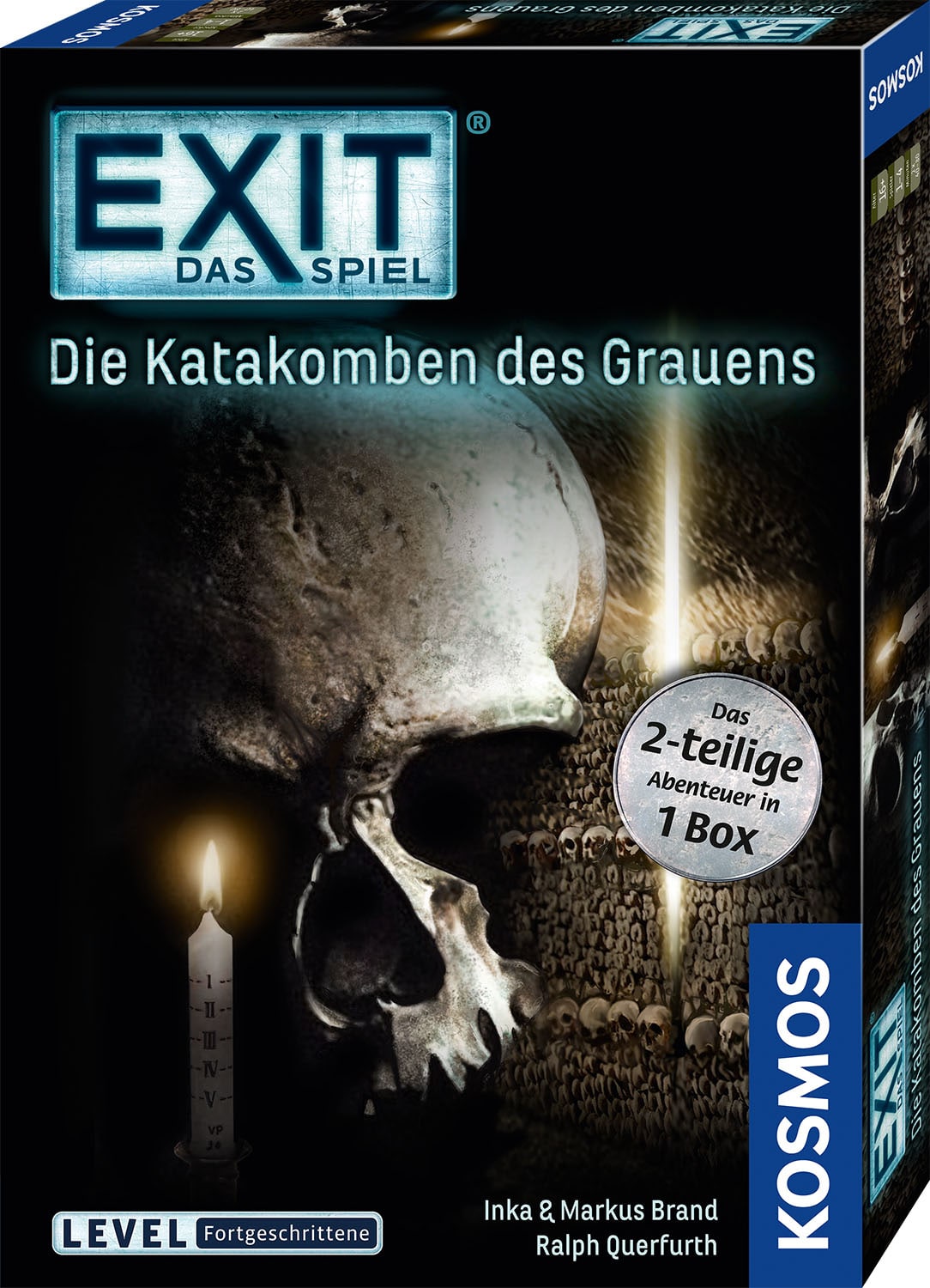 Kosmos - EXIT – Das Spiel: Die Katakomben des Grauens ( 2-teiliges Abenteuer in 1 Box)