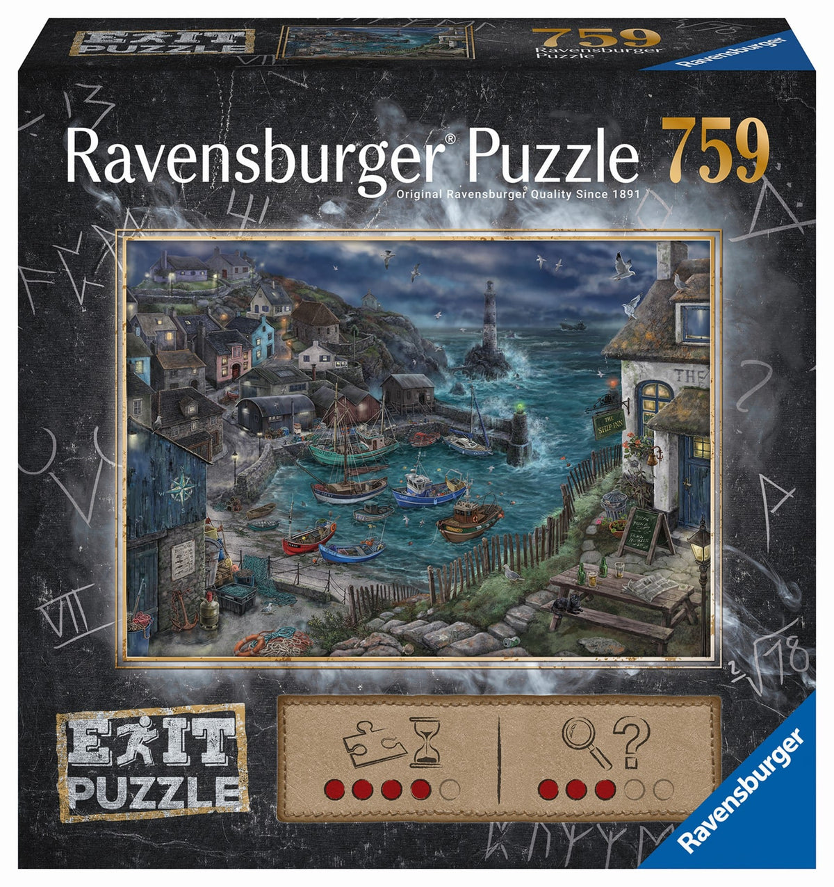 Ravensburger - Exit Puzzle - Das Fischerdorf - 759 Teile
