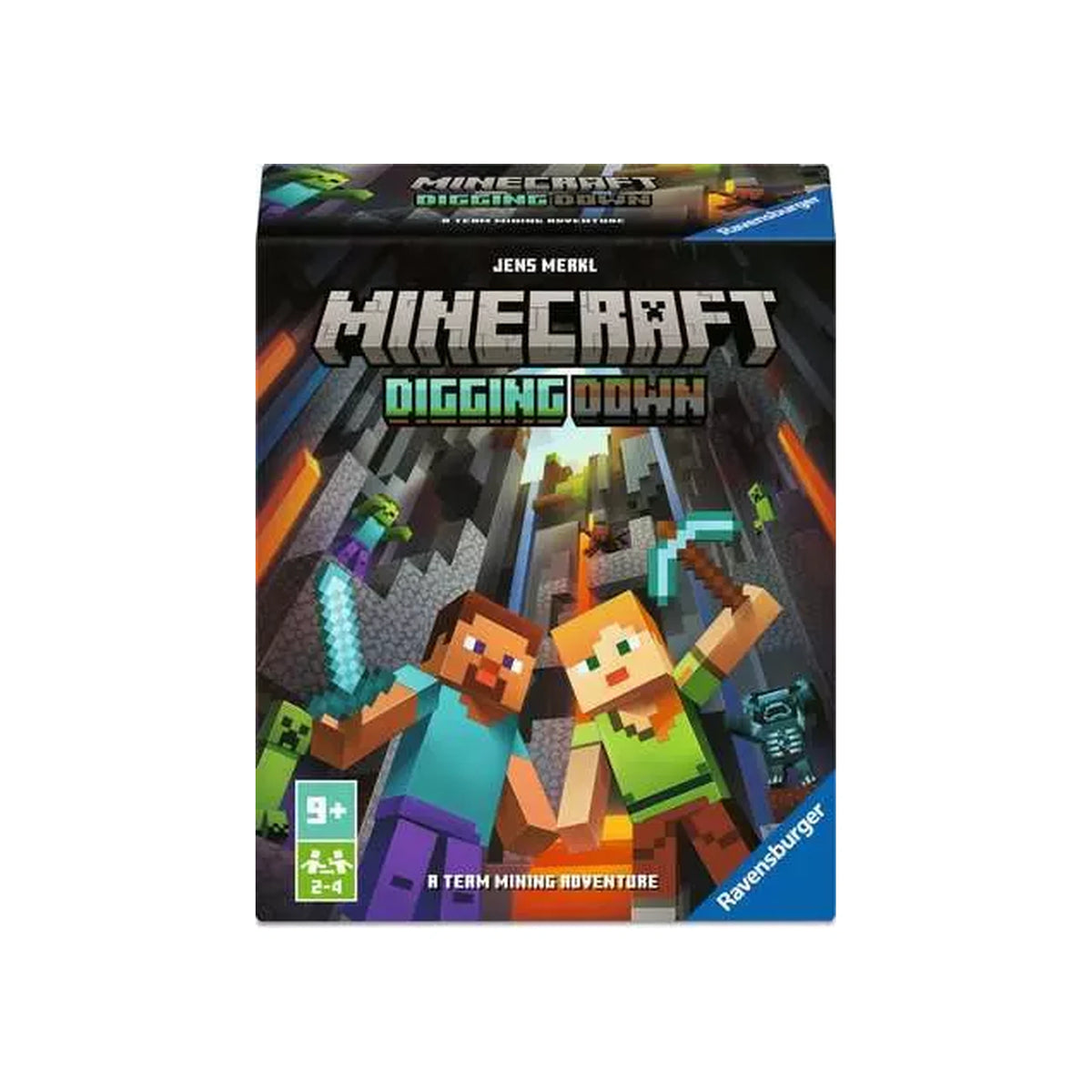 Ravensburger - Minecraft: Digging Down - Kartenspiel