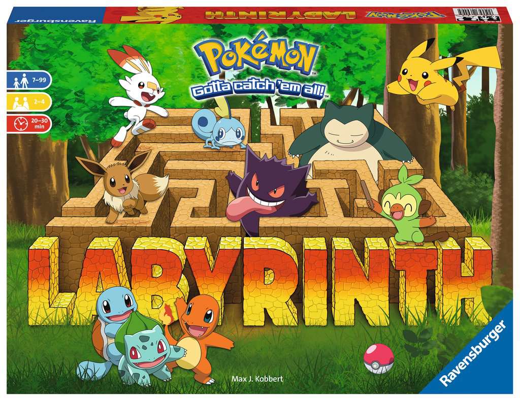 Ravensburger - Das verrückte Labyrinth – Pokémon