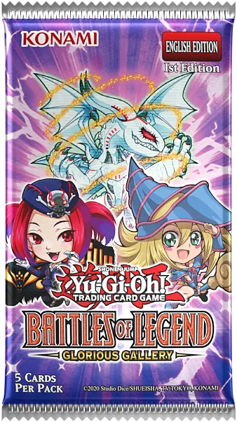 Yu-Gi-Oh! TCG - Battles of Legend: Glorious Gallery - Booster 1. Auflage - englisch