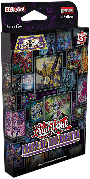Yu-Gi-Oh! TCG - Maze of the Master - Tuckbox (3 Booster) 1. Auflage - deutsch
