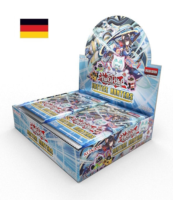 Yu-Gi-Oh! TCG - Justice Hunters Booster Display (24 Booster) 1. Auflage - deutsch