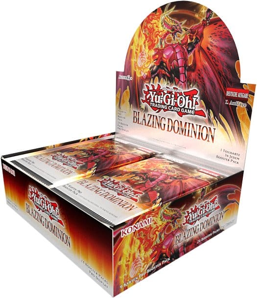 Yu-Gi-Oh! Blazing Dominion Booster Display (24 Booster) – 1. Auflage – Deutsch