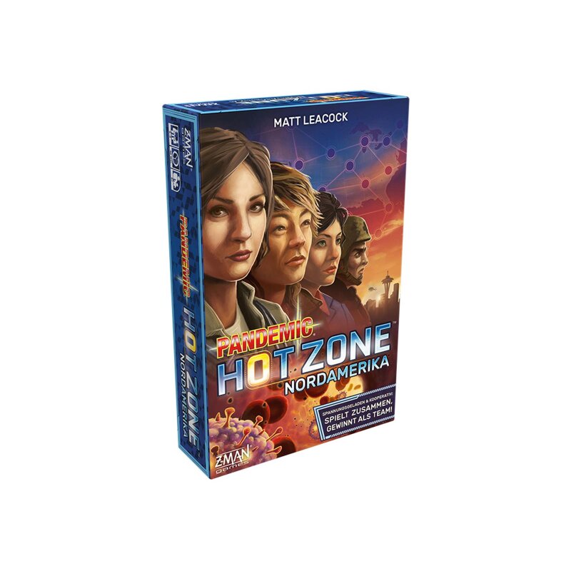 Pandemic Hot Zone: Nordamerika - Ab 8 Jahren - Kooperatives Strategiespiel