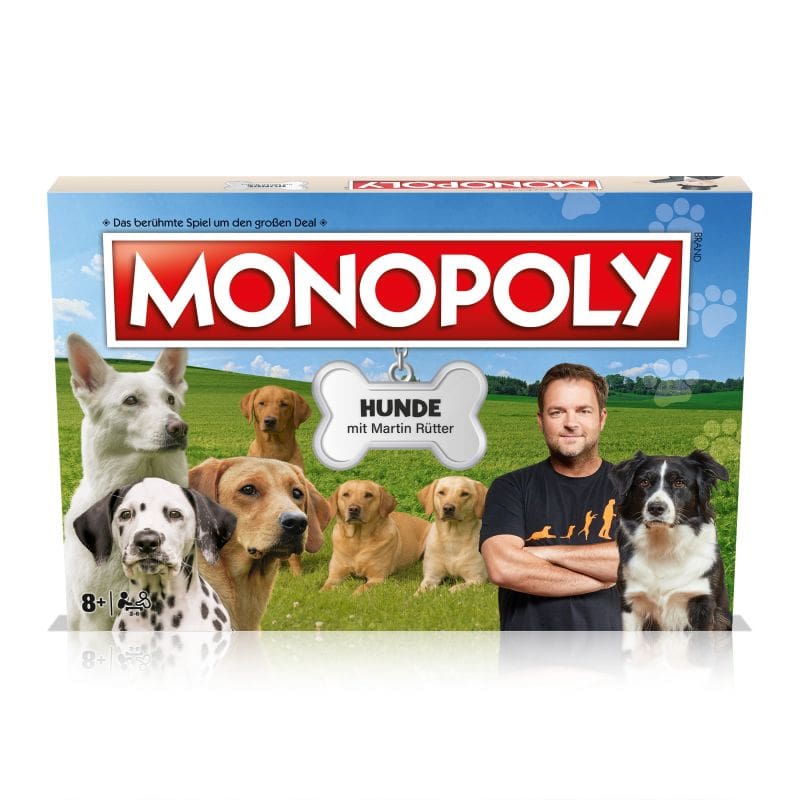 Winning Moves - Monopoly: Hunde - mit Martin Rütter