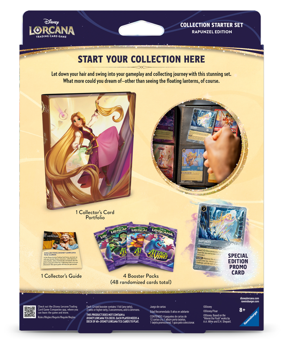 Disney Lorcana TCG - Collection Starter Rapunzel - EN - jetzt vorbestellen!