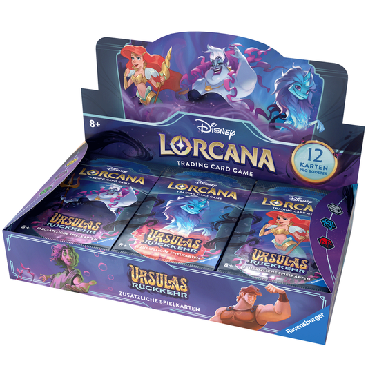 Disney Lorcana TCG - Ursulas Rückkehr - Booster Display (24) - DE