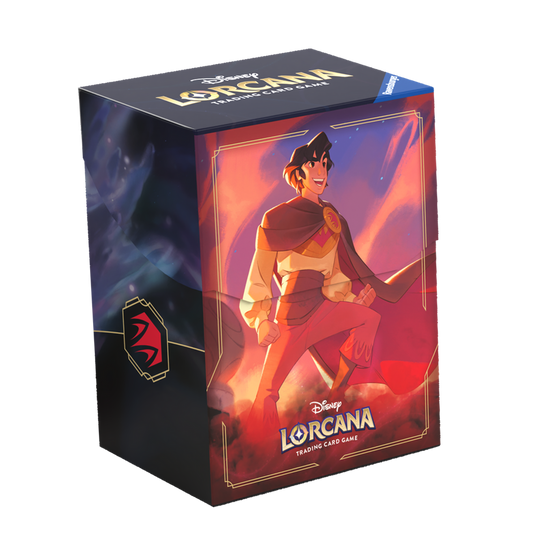 Disney Lorcana TCG - Shimmering Skies - Deck Box Aladdin