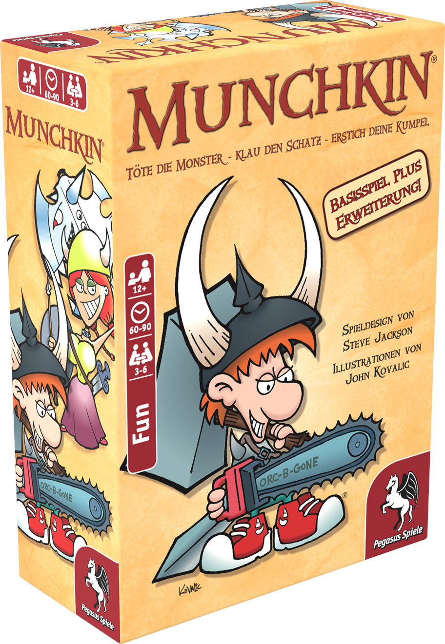 Pegasus - Munchkin 1+2 - DE