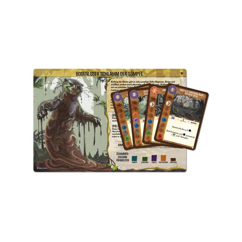 Pegasus - Spirit Island: Bodenloser Schlamm der Sümpfe (Mini-Eweiterung) - DE