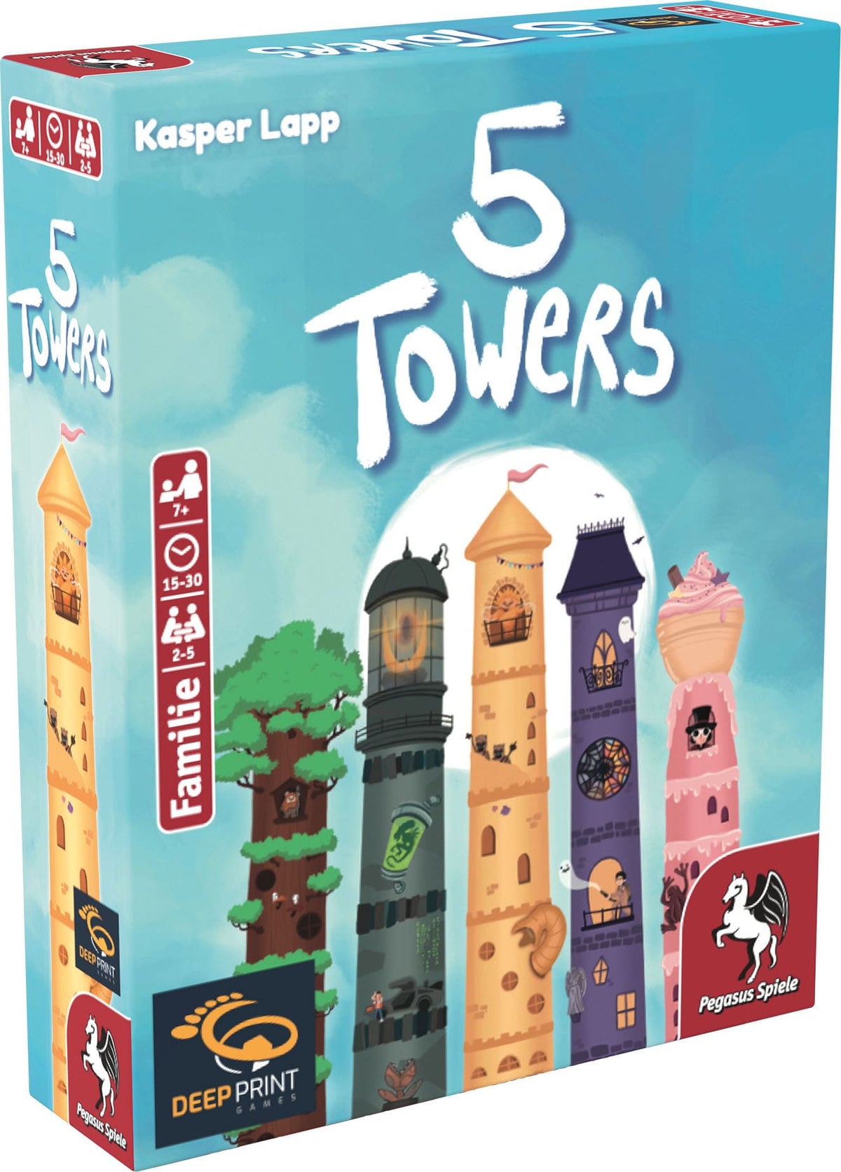 Pegasus - 5 Towers (Deep Print Games) - DE