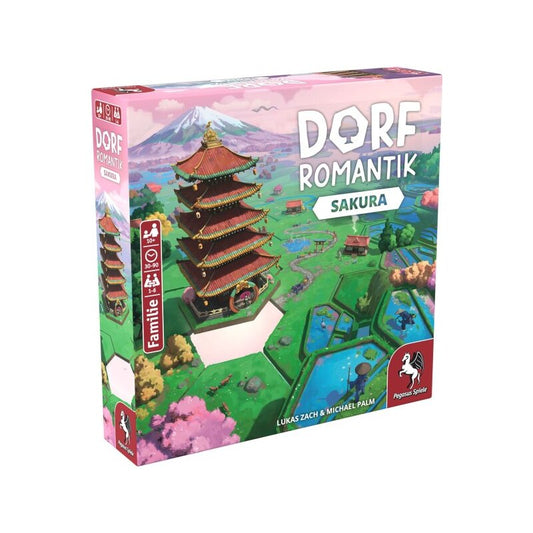 Pegasus - Dorfromantik – Sakura - 1-5 Spieler ab 10+ Jahren - DE