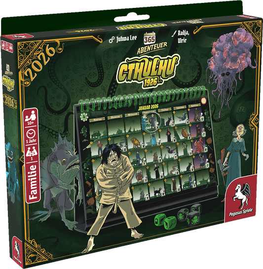 Pegasus - 365 Abenteuer: Cthulhu 1926 [Edition 2026] - DE